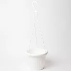 Akasztós cserép 20cm fehér