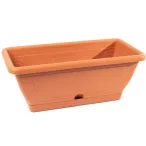 40cm balkonláda+alj terrakotta