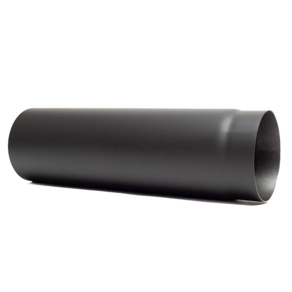 120 kandallócső fekete 50cm vastagfalú (1,5mm)