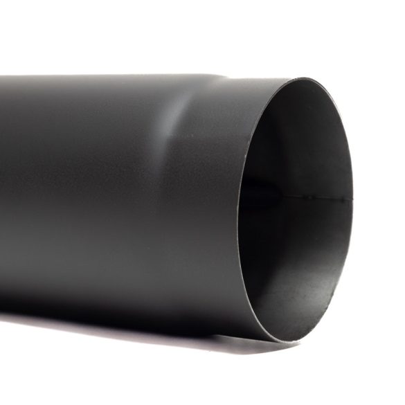 150 kandallócső fekete 25cm vastagfalú (1,5mm)