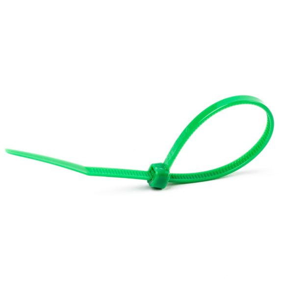200*3,6mm kábelkötegelő zöld