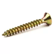   4,5*35 tövigmenetes sárgított forgácslapcsavar REISSER R2