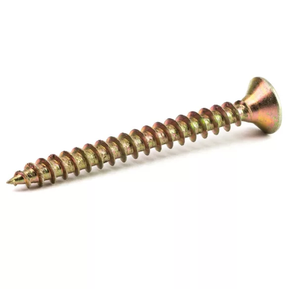 5*50 tövigmenetes sárgított forgácslapcsavar REISSER R2