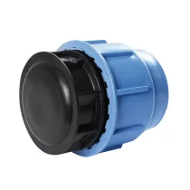32 végzáró KPE SAB, 32 mm-es KPE végzáró SAB – roppantógyűrűs – VasMuszakiBolt.hu