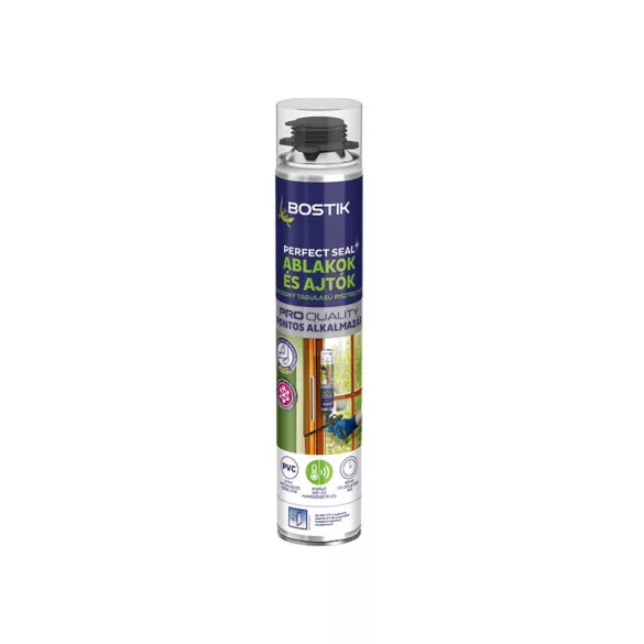 Pisztolyos PURhab nyílászárókhoz 750ml BOSTIK
