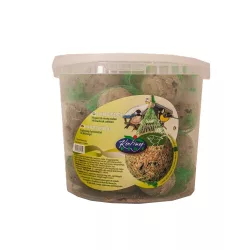 Madáreleség cinkegombóc vödrös (30db)