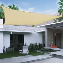 3,6x3,6m HDPE napháló bézs