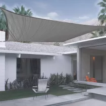 3,6x3,6m HDPE napháló szürke