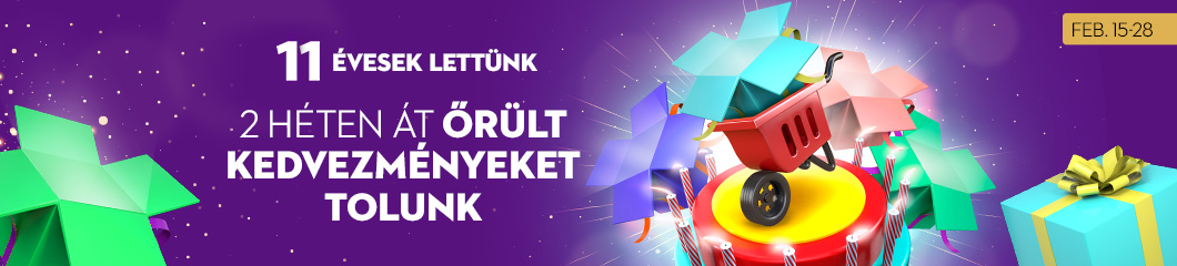 őrült kedvezmények